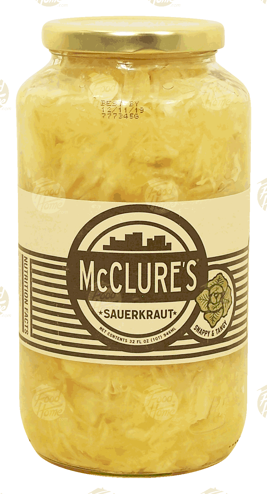 McClure's  sauerkraut, snappy & tangy Full-Size Picture